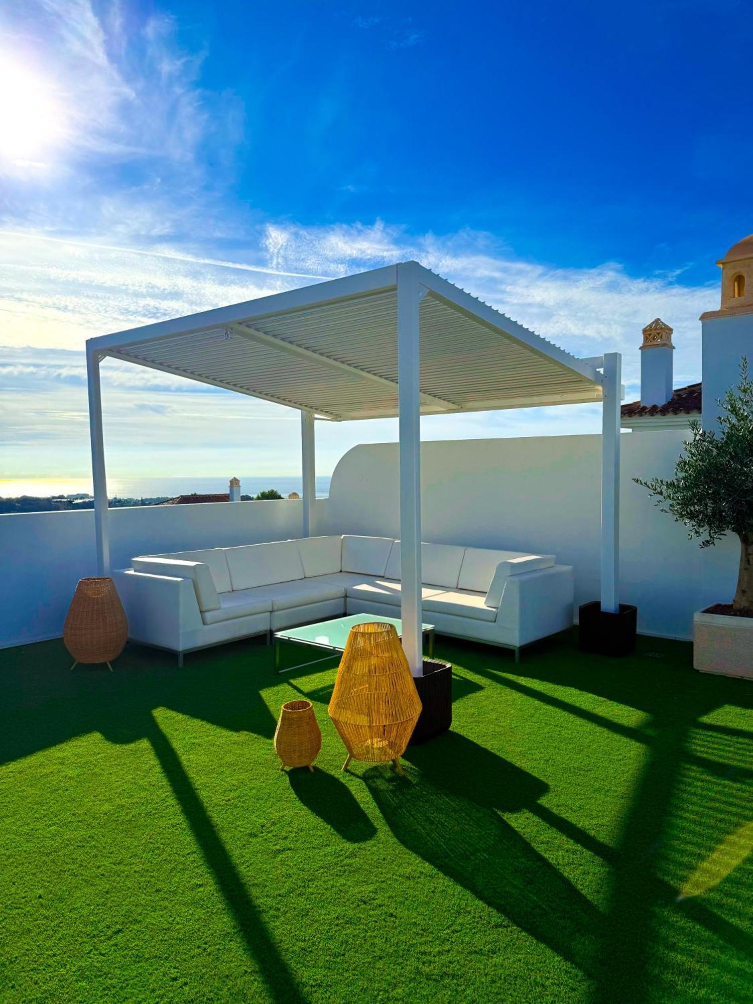 Oceanview Luxury Penthouse Apartment Estepona Exterior photo